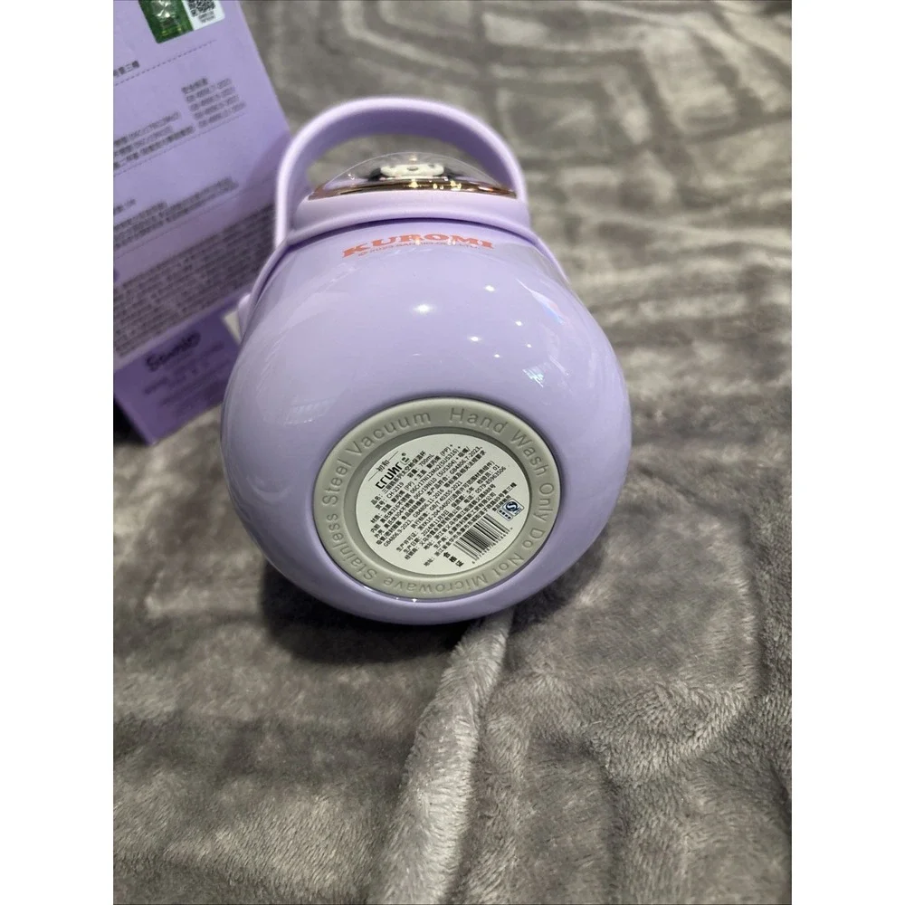 Sanrio Kuromi Thermos Bottle 700ml Stainless Steel Kids Water‎ Bottle Purple